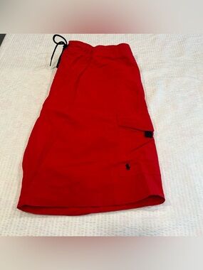 Ralph Lauren polo red shorts for men size Large